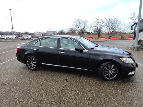 2009 Lexus LS Long 460 L IV Рестайлинг, чёрный, 1490000 рублей - вид 3