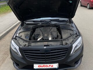 2014 Mercedes-Benz S-Класс 500 Long VI (W222, C217), чёрный, 2700000 рублей, вид 3