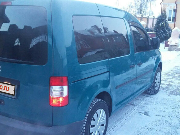 2008 Volkswagen Caddy III, зелёный - вид 4