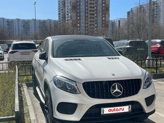 2018 Mercedes-Benz GLE Coupe 350 d I (C292), белый, 4200000 рублей, вид 2