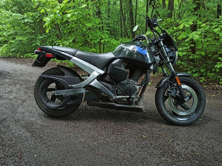 2001 Buell Blast, чёрный, 320000 рублей, вид 2
