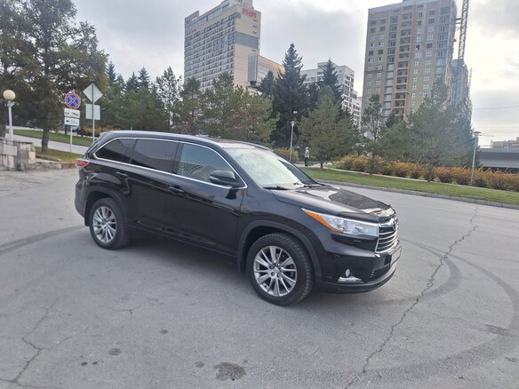 2015 Toyota Highlander III (XU50), чёрный, 3900000 рублей - вид 5