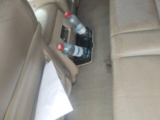 2004 Toyota Land Cruiser 100 Series Рестайлинг 1, чёрный, 2000000 рублей, вид 4