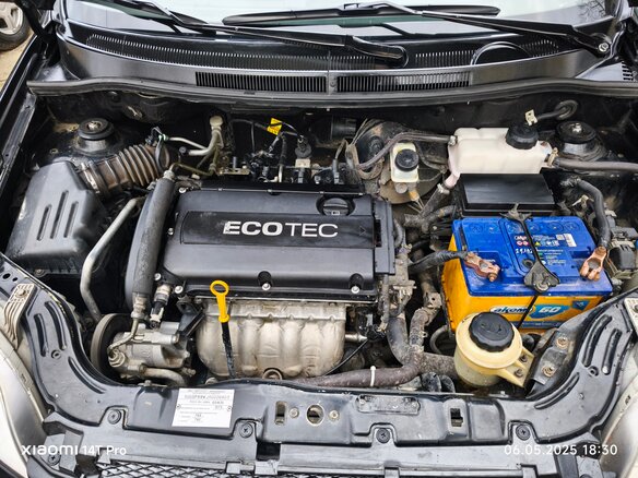 2010 Chevrolet Aveo I Рестайлинг, чёрный, 420000 рублей - вид 8
