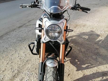 2022 CFMoto 700CL-X Heritage, серый, 459000 рублей, вид 5