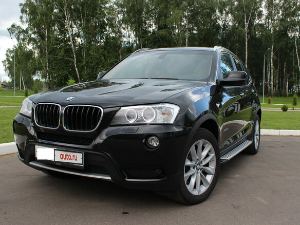 2011 BMW X3 20d xDrive II (F25), чёрный