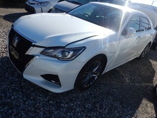 2017 Toyota Crown XIV (S210) Рестайлинг, белый, 3050000 рублей, вид 5
