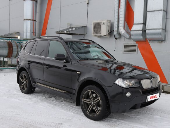 2009 BMW X3 35d I (E83) Рестайлинг, чёрный, 1950000 рублей - вид 10