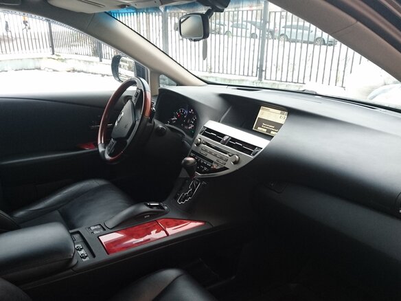 2010 Lexus RX 350 III, чёрный - вид 6