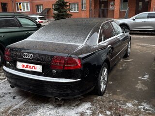 2008 Audi A8 II (D3) Рестайлинг 2, чёрный, 1400000 рублей, вид 4