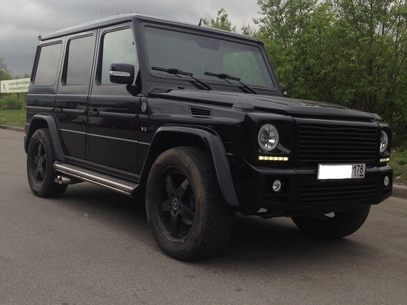 2005 Mercedes-Benz G-Класс 500 II (W463), чёрный - вид 7