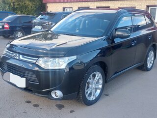 2012 Mitsubishi Outlander III, чёрный, 1580000 рублей, вид 2