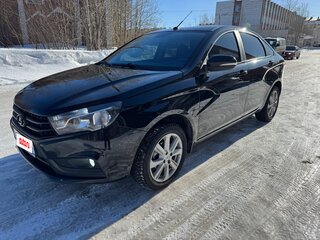 2021 Lada (ВАЗ) Vesta I, чёрный, 1150000 рублей, вид 1