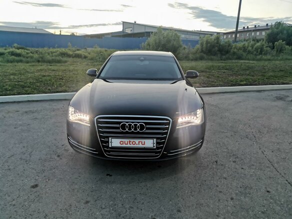 2012 Audi A8 III (D4), чёрный, 2800000 рублей - вид 4