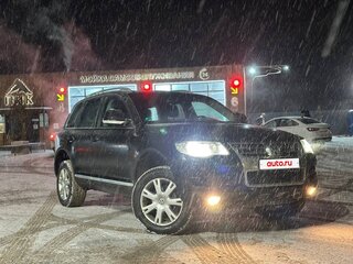 2008 Volkswagen Touareg I Рестайлинг, чёрный, 1345000 рублей, вид 3