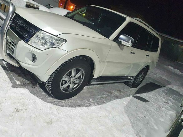 2007 Mitsubishi Pajero IV, белый