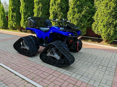 2013 Yamaha Grizzly 700, синий, 750000 рублей, вид 4
