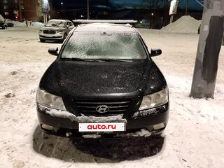 2008 Hyundai Sonata V (NF), чёрный, 370000 рублей, вид 2