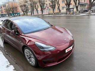 2021 Tesla Model 3 Long Range I, красный, 3400000 рублей, вид 2