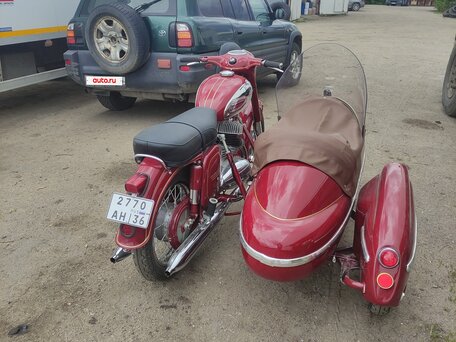 1973 Jawa 350/360, красный, 1200000 рублей, вид 5