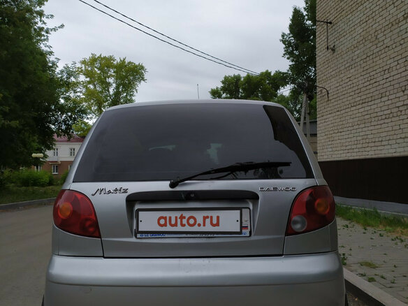 2010 Daewoo Matiz I Рестайлинг, серебристый - вид 2