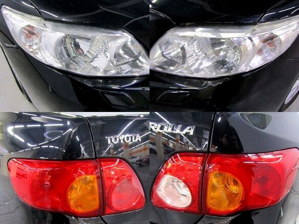 2008 Toyota Corolla AMT X (E140, E150), чёрный - вид 8