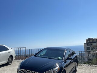 2017 Hyundai Sonata VII (LF) Рестайлинг, чёрный, 1700000 рублей, вид 1