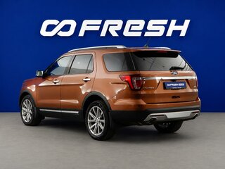2017 Ford Explorer V Рестайлинг, коричневый, 2450999 рублей, вид 2