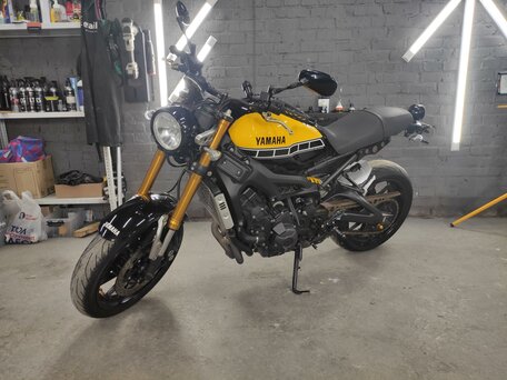 2016 Yamaha XSR900, жёлтый, 790000 рублей, вид 4