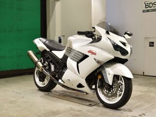 2009 Kawasaki ZX-14R, белый, 740000 рублей, вид 3