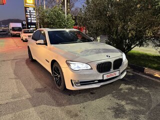 2013 BMW 7 серии Long 750Ld xDrive V (F01/F02/F04) Рестайлинг, белый, 2450000 рублей, вид 3