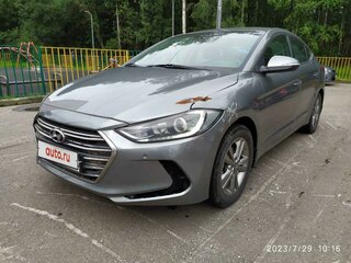 2017 Hyundai Elantra VI (AD), серый, 850000 рублей, вид 1
