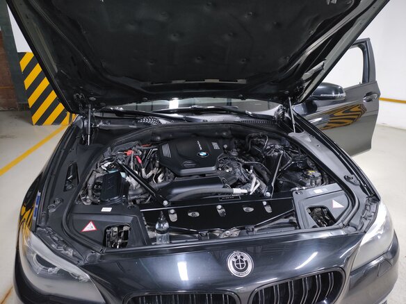 2015 BMW 5 серии 520d VI (F10/F11/F07) Рестайлинг, чёрный, 2100000 рублей - вид 13