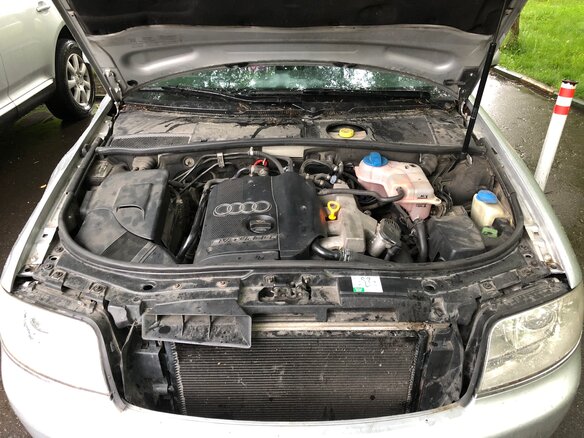 2002 Audi A6 II (C5) Рестайлинг, серебристый - вид 8