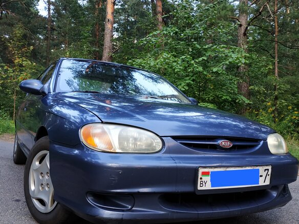 2000 Kia Sephia II, синий, 192245 рублей - вид 16