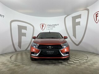 2019 Lada (ВАЗ) Vesta I, красный, 1190000 рублей, вид 2