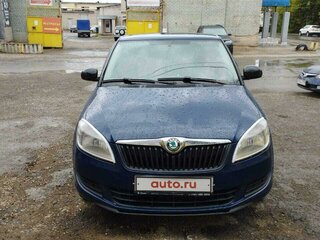 2011 Skoda Fabia II Рестайлинг, синий, 510000 рублей, вид 1