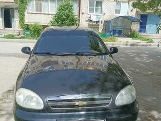 2008 Chevrolet Lanos I, чёрный, 350000 рублей, вид 2