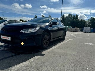 2016 Toyota Camry VII (XV50) Рестайлинг, чёрный, 2350000 рублей, вид 3