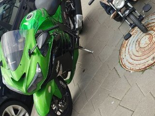 2012 Kawasaki ZZR 1400, зелёный, 950000 рублей, вид 5