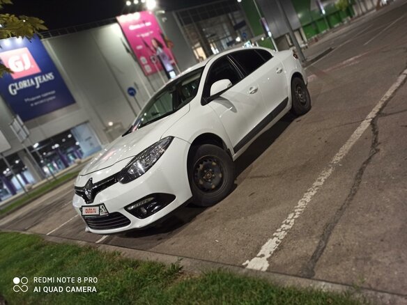 2014 Renault Fluence I Рестайлинг, белый - вид 4