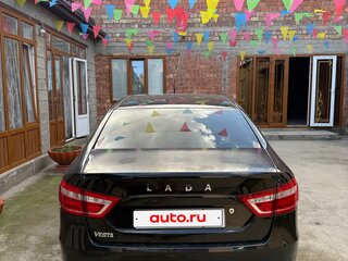 2015 Lada (ВАЗ) Vesta I, чёрный, 750000 рублей, вид 5