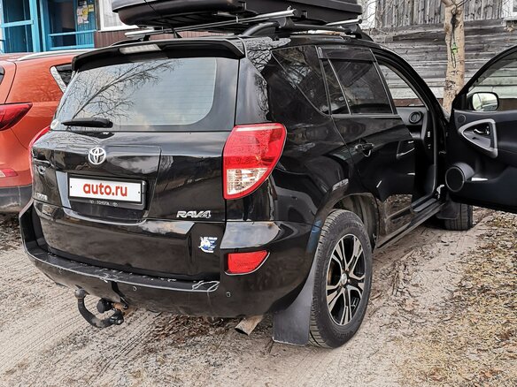 2008 Toyota RAV4 III (XA30), чёрный - вид 2