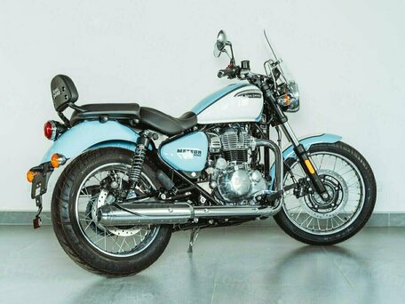 2025 Royal Enfield Meteor, голубой, 528000 рублей, вид 4
