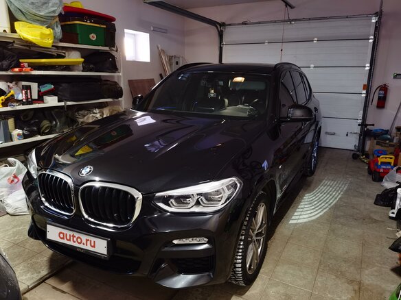 2018 BMW X3 20d xDrive III (G01), чёрный - вид 1