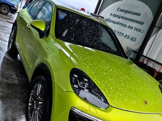 2015 Porsche Cayenne S Diesel II Рестайлинг (958), зелёный, 3950000 рублей, вид 3