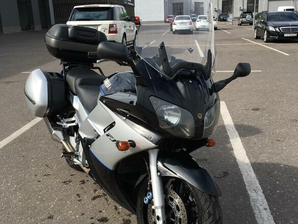 2001 Yamaha FJR1300, чёрный - вид 1