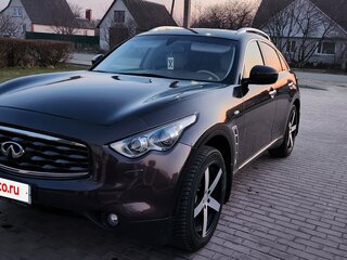 2010 Infiniti FX37 II (S51), коричневый, 1370000 рублей, вид 4