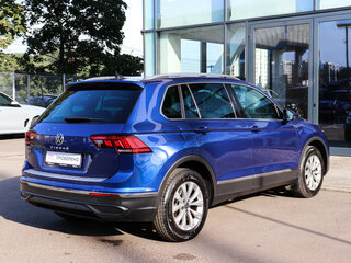 2021 Volkswagen Tiguan II Рестайлинг, синий, 2499000 рублей, вид 4
