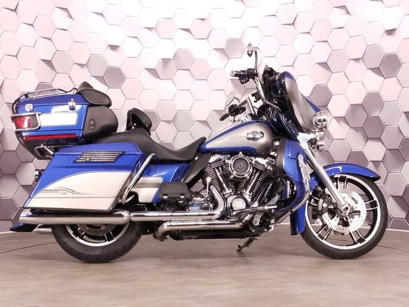 2009 Harley-Davidson Electra Glide, синий, 877000 рублей - вид 2